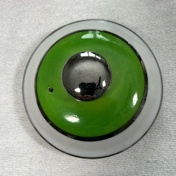 Vintage Double Teapot Made in Japan Art Deco Pottery Tea Coffee Herbs Retro EXC - Picture 7 of 17